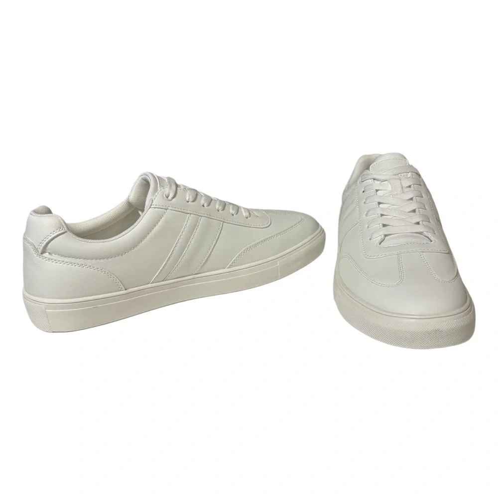Perry Ellis Classic White Men's Sneakers